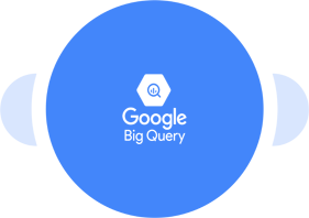 Forbind BigQuery med andre systemer via Make for at optimere workflows og automatisere processer. Forbedrer effektivitet og sparer tid.