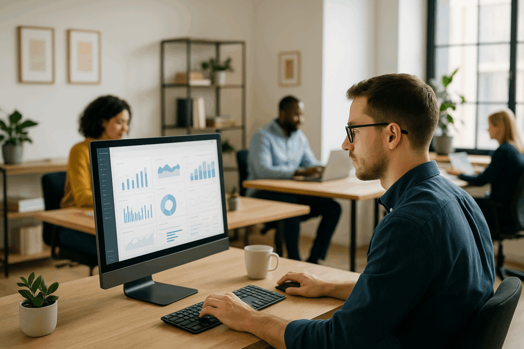Glade medarbejdere med færre rutineopgaver gennem integration og automatisering fra Flows Systems.
